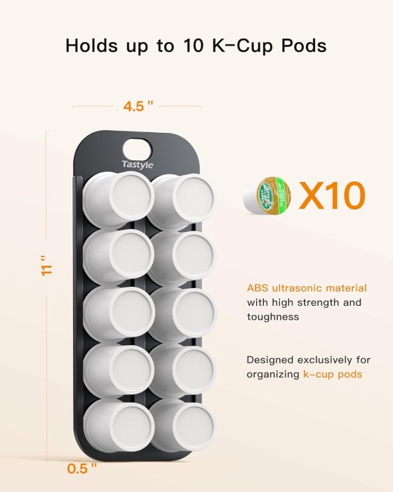 Magnetic K-Pod Organizer (Black&Gray) (image 3)