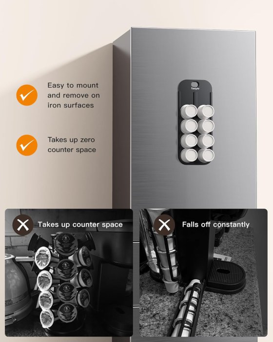 Magnetic K-Pod Organizer (Black&Gray) (image 4)