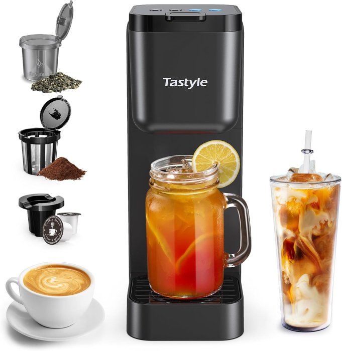 Tastyle Single Serve Brewer (Black)