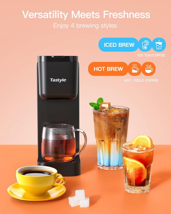 Tastyle Single Serve Brewer (Black) (image 2)