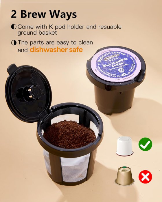 Tastyle Single Serve Coffee Maker (Oasis) (image 2)